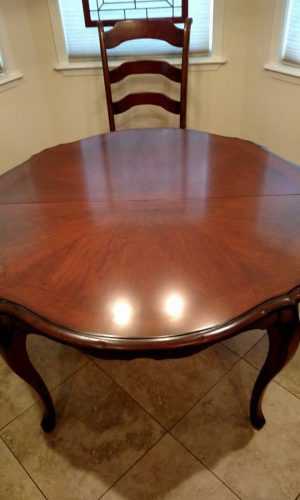 Table top restoration